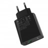 Baseus TZCCFS-H01 Quick Carger Set Сетевое зарядное устройство 30W USB+Type-C с кабелем Type-C (чёрное)
