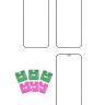Комплект защитных стекол DODO для Apple iPhone 12 PRO MAX (3шт.)