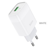 Hoco C72Q Glorious Сетевое зарядное устройство 18W Белое