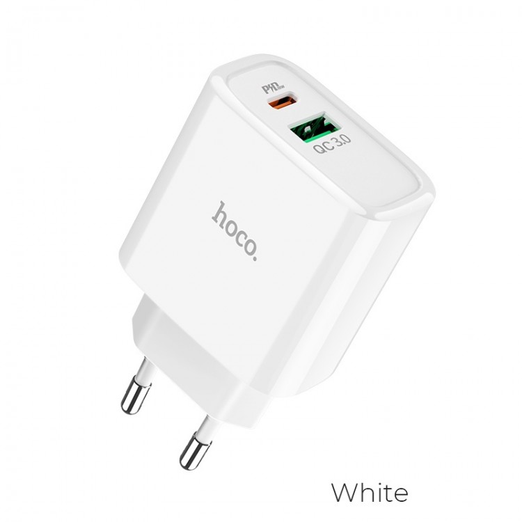 HOCO C57A Speed charger Сетевое зарядное устройство USB+Type-C 18W