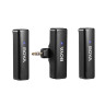 BOYALINK Компактная беспроводная микрофонная система 2,4 ГГц (3в1 Lightning, USB-C, 3,5 мм TRS)