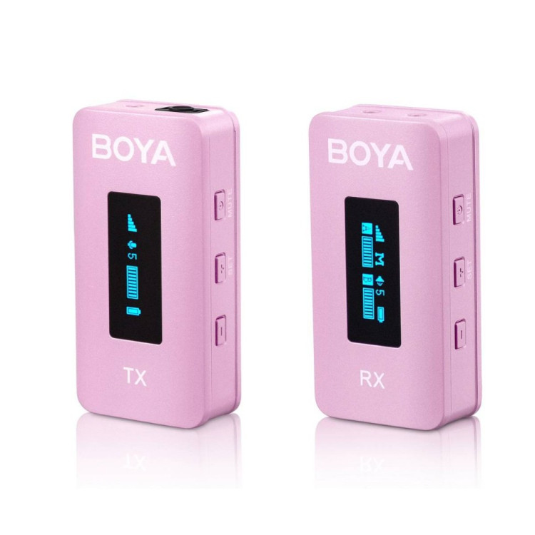 Boya BY-XM6-K1P Компактный беспроводной микрофон с зарядным кейсом