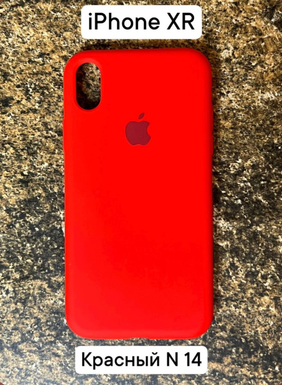 Silicone Case для iPhone XR - Силиконовый чехол-накладка (Темно-зеленый №49)