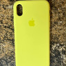 Silicone Case для iPhone XR - Силиконовый чехол-накладка (Темно-зеленый №49)