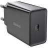 Сетевое зарядное устройство Baseus Speed Mini Quick Charger 1C (PD20W, 3A, USB Type-C) (CCFS-SN01 Чёрное)