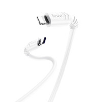 Кабель USB-C на Lightning Hoco X62 Fortune PD20W (Белый 3А/100см)