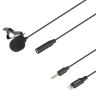 Boya BY-M2 Lightning петличный проводной микрофон для Apple iPhone