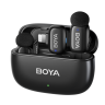 Boya Mini-12 Компактный беспроводной микрофон (2 микрофона / USB-C / Lightning iOS)