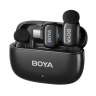 Boya Mini-12 Компактный беспроводной микрофон (2 микрофона / USB-C / Lightning iOS)